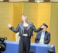 　マリーゴールドへの入団を発表した岩谷麻優