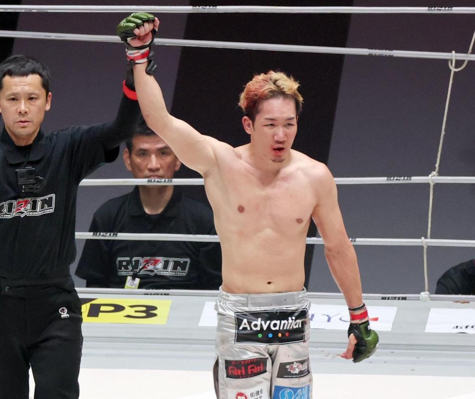 　鈴木千裕に勝利した朝倉未来