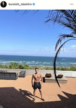 黒石高大のインスタグラム＠ｋｕｒｏｉｓｈｉ＿ｔａｋａｈｉｒｏより