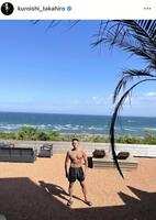 黒石高大のインスタグラム＠ｋｕｒｏｉｓｈｉ＿ｔａｋａｈｉｒｏより