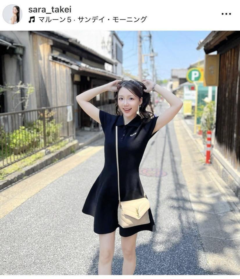 武井さらのインスタグラム＠ｓａｒａ＿ｔａｋｅｉより