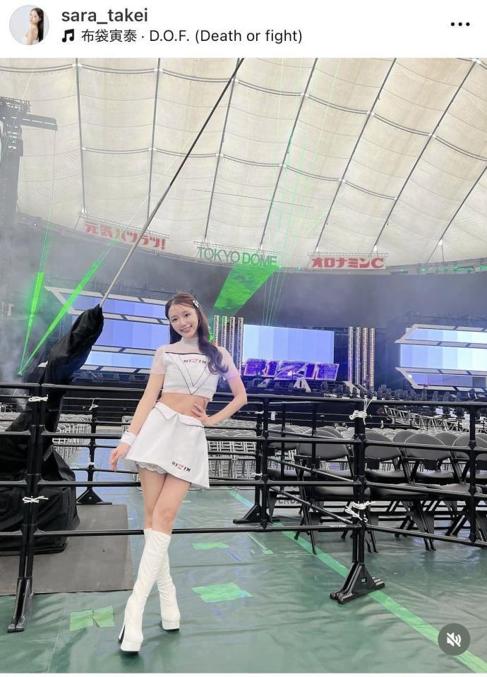 武井さらのインスタグラム＠ｓａｒａ＿ｔａｋｅｉより