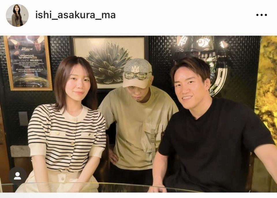 　伊師美和のインスタグラム＠ｉｓｈｉ＿ａｓａｋｕｒａ＿ｍａより