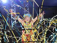 　引退試合を行った高橋奈七永