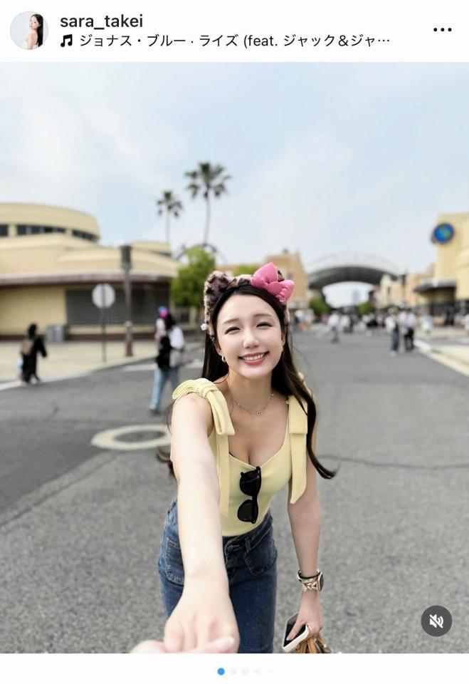 　武井さらのインスタグラム＠ｓａｒａ＿ｔａｋｅｉより