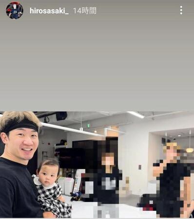 　佐々木大のインスタグラム（＠ｈｉｒｏｓａｓａｋｉ＿）から