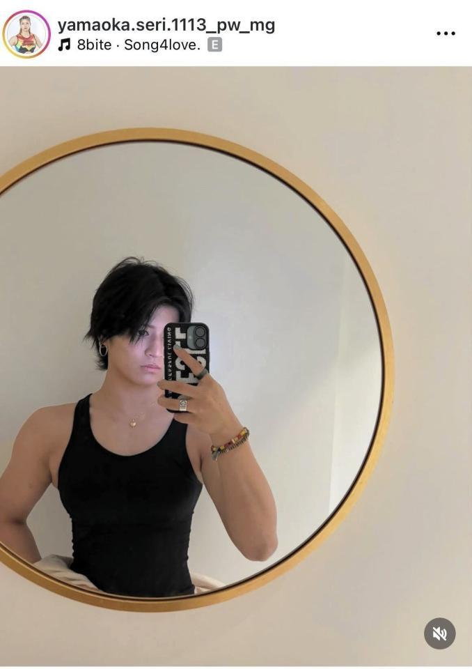 　山岡聖怜のインスタグラム＠ｙａｍａｏｋａ．ｓｅｒｉ．１１１３＿ｐｗ＿ｍｇより
