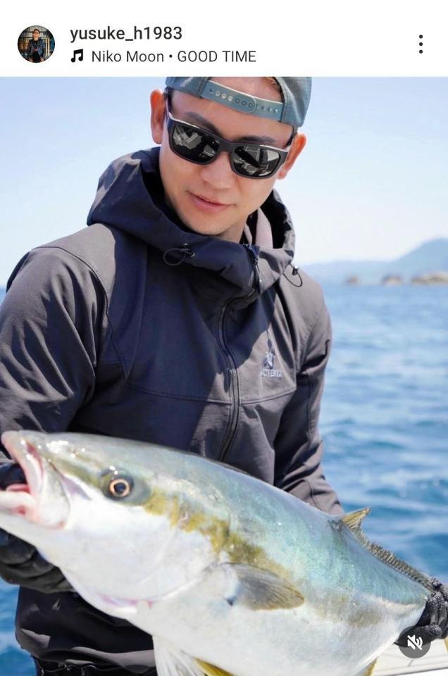 　萩原裕介のインスタグラム（＠ｙｕｓｕｋｅ＿ｈ１９８３）から