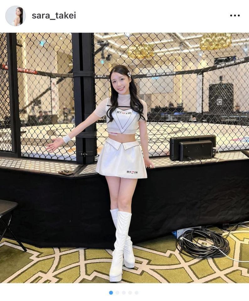 　武井さらのインスタグラム＠ｓａｒａ＿ｔａｋｅｉより