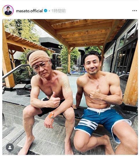 　魔裟斗のインスタグラム（ｍａｓａｔｏ．ｏｆｆｉｃｉａｌ）より 