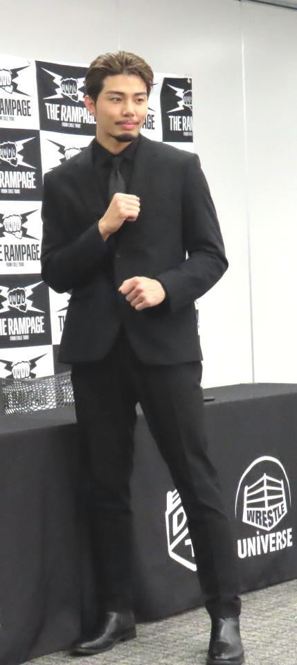 　プロレス団体ＤＤＴに入団が決まったＴＨＥ　ＲＡＭＰＡＧＥの武知海青