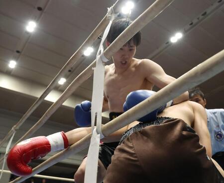 佐々木麟太朗が３回ＴＫＯ勝ち　スタンフォード大の麟太郎とは同姓同名も「格が違いすぎて…」