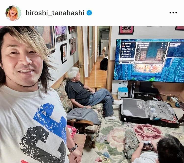 棚橋弘至のインスタグラム＠ｈｉｒｏｓｈｉ＿ｔａｎａｈａｓｈｉから