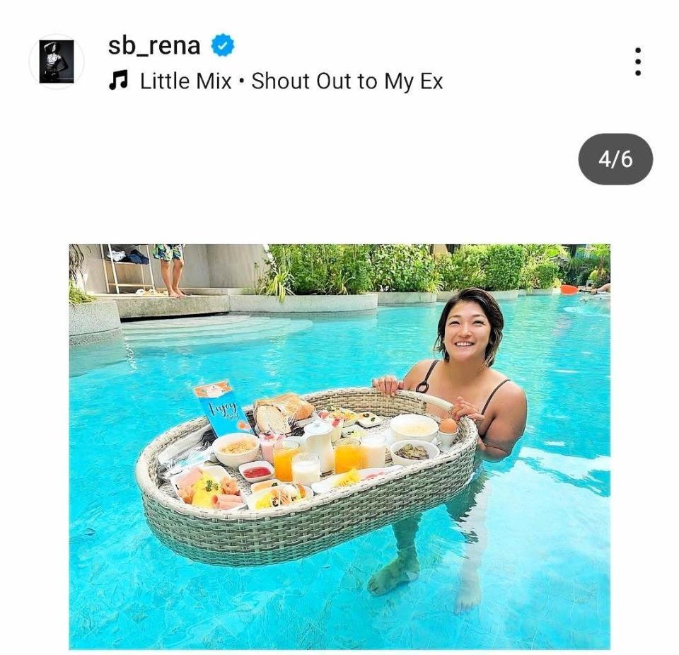 ＲＥＮＡのインスタグラム（＠ｓｂ＿ｒｅｎａ）から