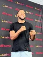 　公開練習でキレキレのパフォーマンスを披露した王者ブライアン・ノーマン