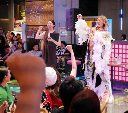 　「愛してま～す」で締める棚橋弘至