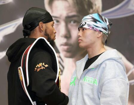 佐々木尽「歴史を動かす」 世界ウエルター級日本勢初戴冠へ自信 フェースオフで約23秒にらみ合い「盛り上がりが楽しみ」