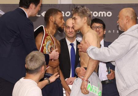 6・19世界初挑戦の佐々木尽、一触即発30秒にらみ合い“先勝”「生物的に俺の方が強い」異例来日ウエルター級王者ノーマン根負けし笑う