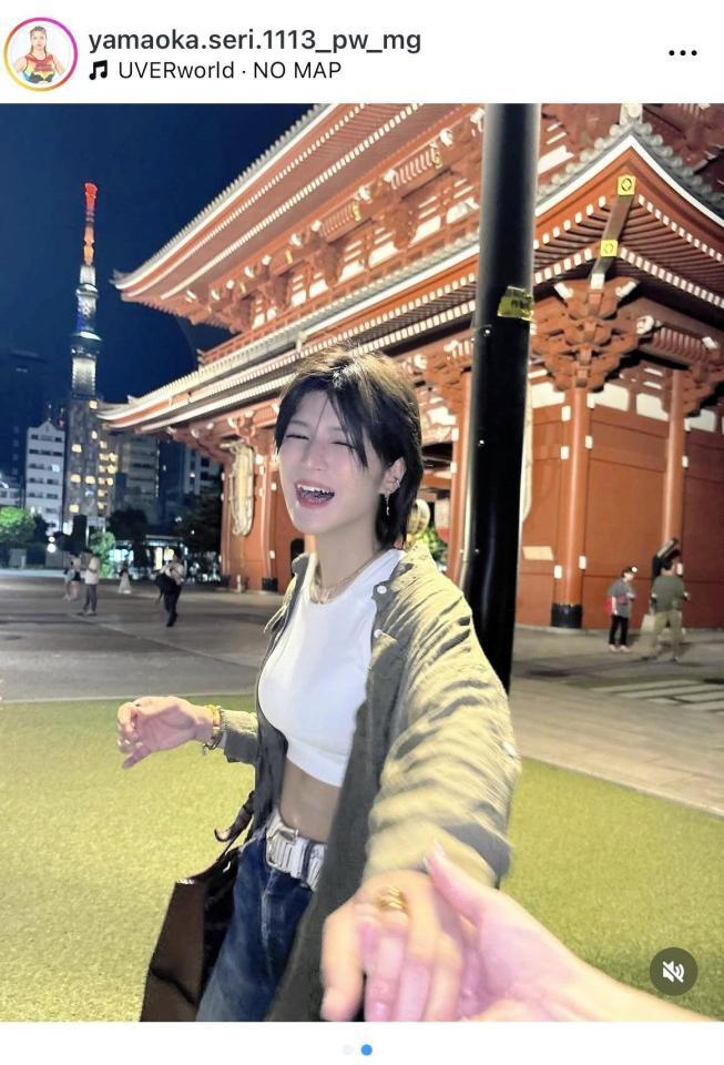 　山岡聖怜のインスタグラム＠ｙａｍａｏｋａ．ｓｅｒｉ．１１１３＿ｐｗ＿ｍｇより