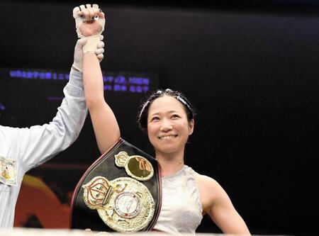 ＷＢＡ世界女子ミニマム級王座を初防衛した黒木優子