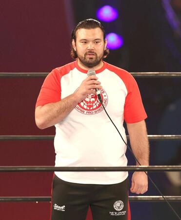 「頭真っ白」ウルフ・アロン　プロレス転向初マイクでド緊張