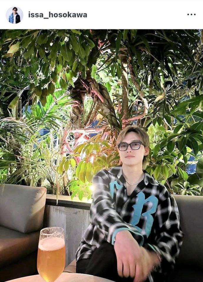 細川一颯のインスタグラム（＠ｉｓｓａ＿ｈｏｓｏｋａｗａ）から