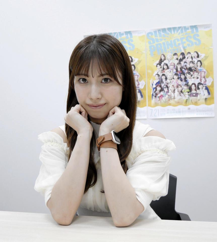 　プリプリ王座への意欲を語った荒井優希