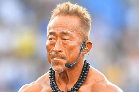 　角田信朗（２０２３年撮影）