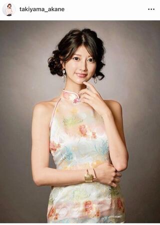 　瀧山あかねのインスタグラム＠ｔａｋｉｙａｍａ＿ａｋａｎｅより