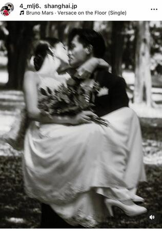 　上原沙弓理のインスタグラム＠４＿ｍｌｊ６より