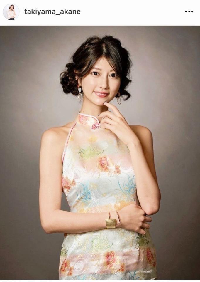 　瀧山あかねのインスタグラム＠ｔａｋｉｙａｍａ＿ａｋａｎｅより