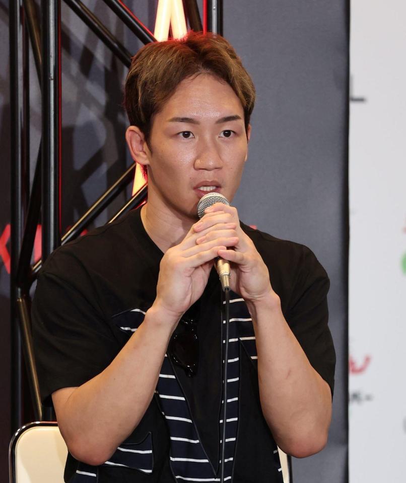 　前日記者会見を終え、本戦で選手の戦いを期待した朝倉未来ＣＥＯ（撮影・中田匡峻）