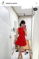 瀧山あかねのインスタグラム（＠ｔａｋｉｙａｍａ＿ａｋａｎｅ）から