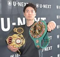 　試合に向け気合みなぎる寺地拳四朗（撮影・持木克友）