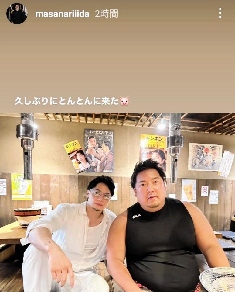 飯田将成のインスタグラム（＠ｍａｓａｎａｒｉｉｉｄａ）から