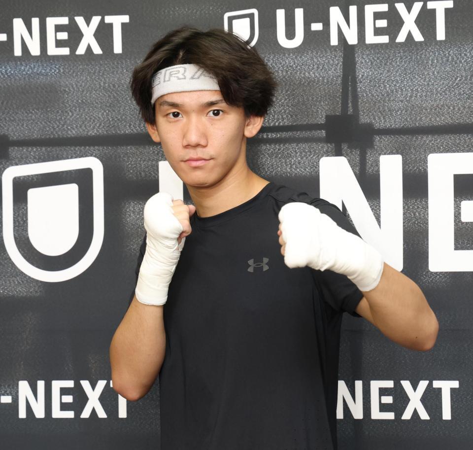 　練習を公開した高見亨介（撮影・金田祐二）