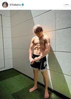 　武尊のインスタグラム＠ｋ１ｔａｋｅｒｕから