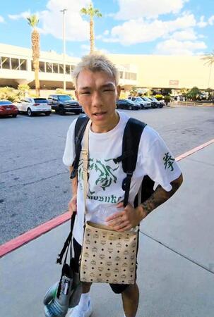 　ピカソ戦を終えた亀田京之介（提供写真）