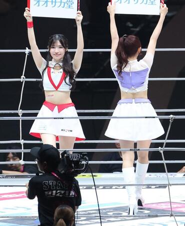 　リングを彩るＲＩＺＩＮガール