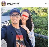 　梅野源治のインスタグラム（＠ｇｅｎｊｉ＿ｕｍｅｎｏ）から