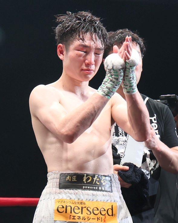 　試合に敗れた寺地拳四朗（撮影・石井剣太郎）