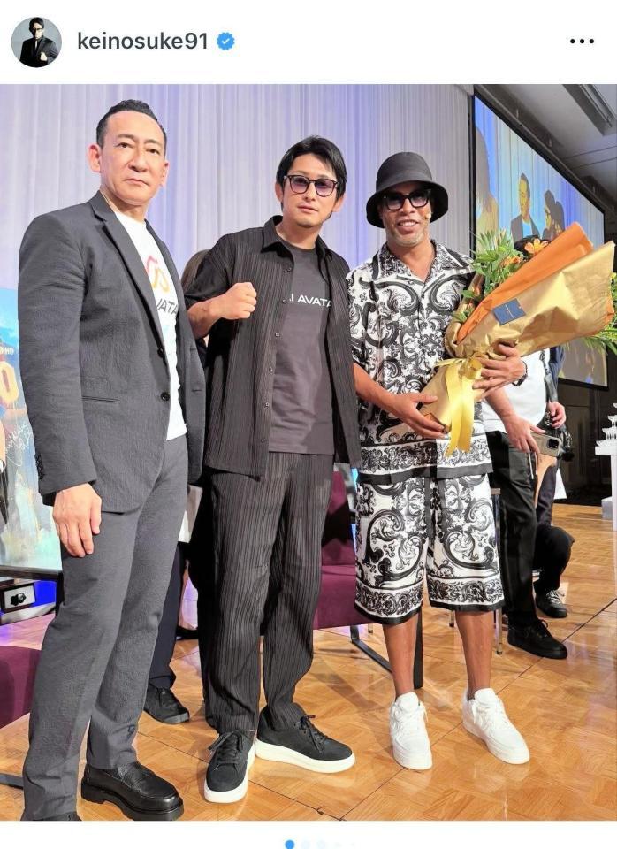 　啓之輔のインスタグラム＠ｋｅｉｎｏｓｕｋｅ９１より
