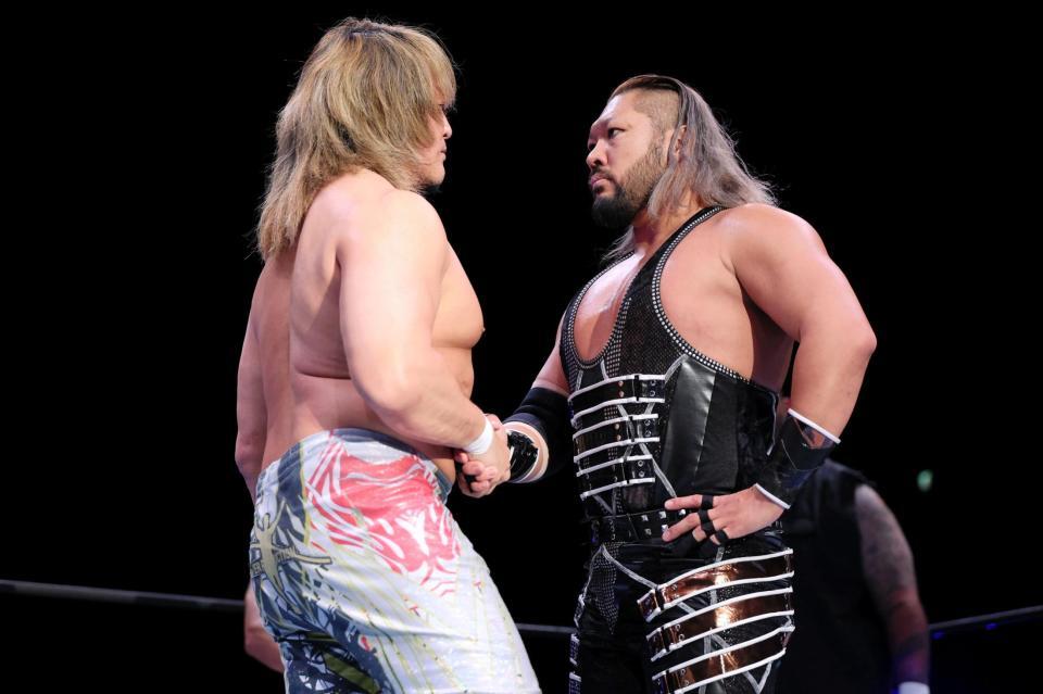 オカダ、棚橋、EVIL、オスプレイ　新日本プロレスフィギュアセット オカダ、棚橋、EVIL、オスプレイ 新日本プロレスフィギュアセット