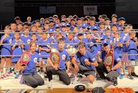 　総勢１２０人が参加したキッズ・ジュニアボクシングフェスタ
