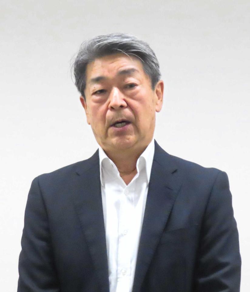 　都内で取材に応じたＪＢＣの萩原実コミッショナー