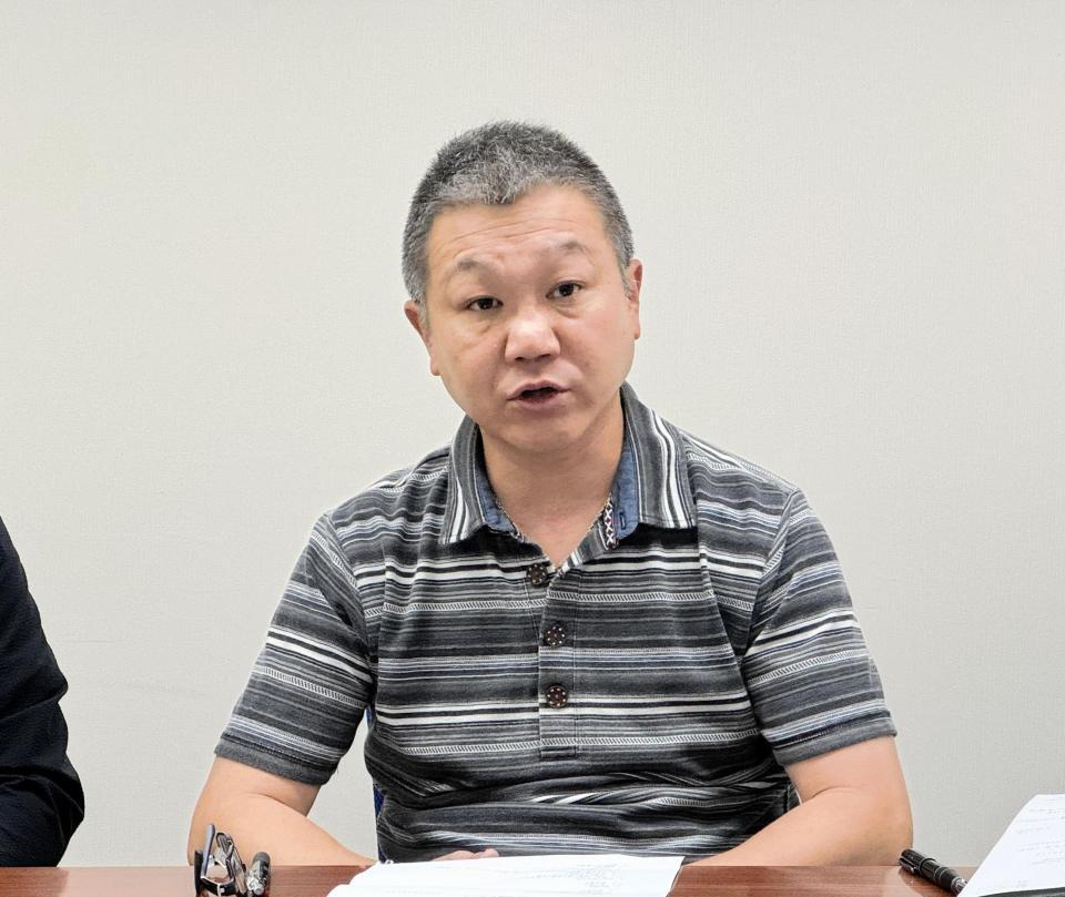 　ＪＢＣとの緊急会合後、会見した日本プロボクシング協会の小林昭司会長