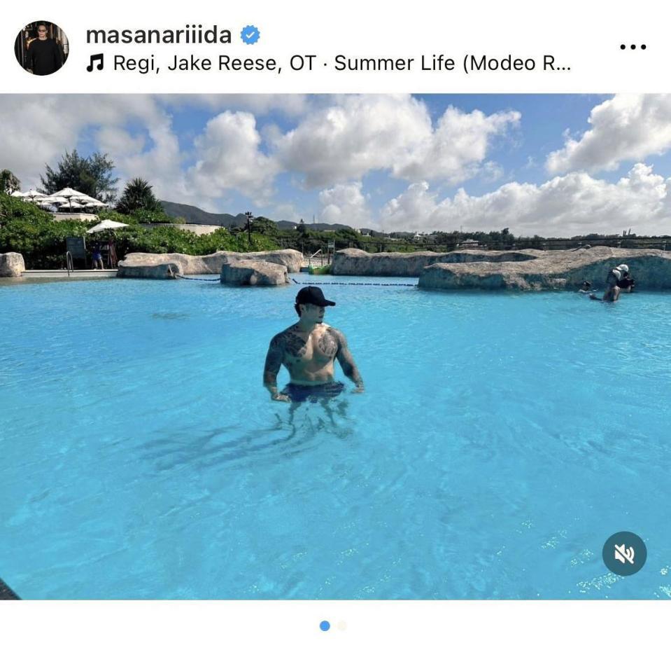 飯田将成のインスタグラム＠ｍａｓａｎａｒｉｉｉｄａより