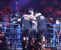 　敗退し、引き揚げるＥＶＩＬ