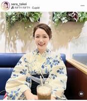 　武井さらのインスタグラム＠ｓａｒａ＿ｔａｋｅｉより