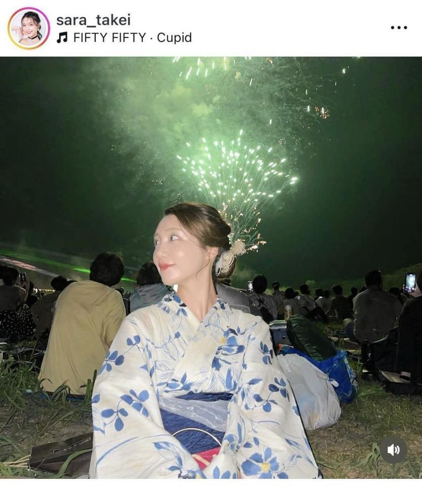 武井さらのインスタグラム＠ｓａｒａ＿ｔａｋｅｉより